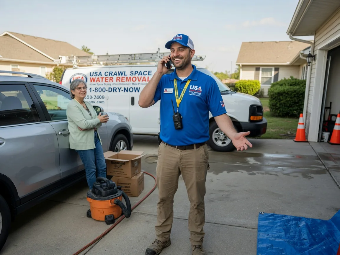 Crawl Space Water Removal Sadler, TX FAQs